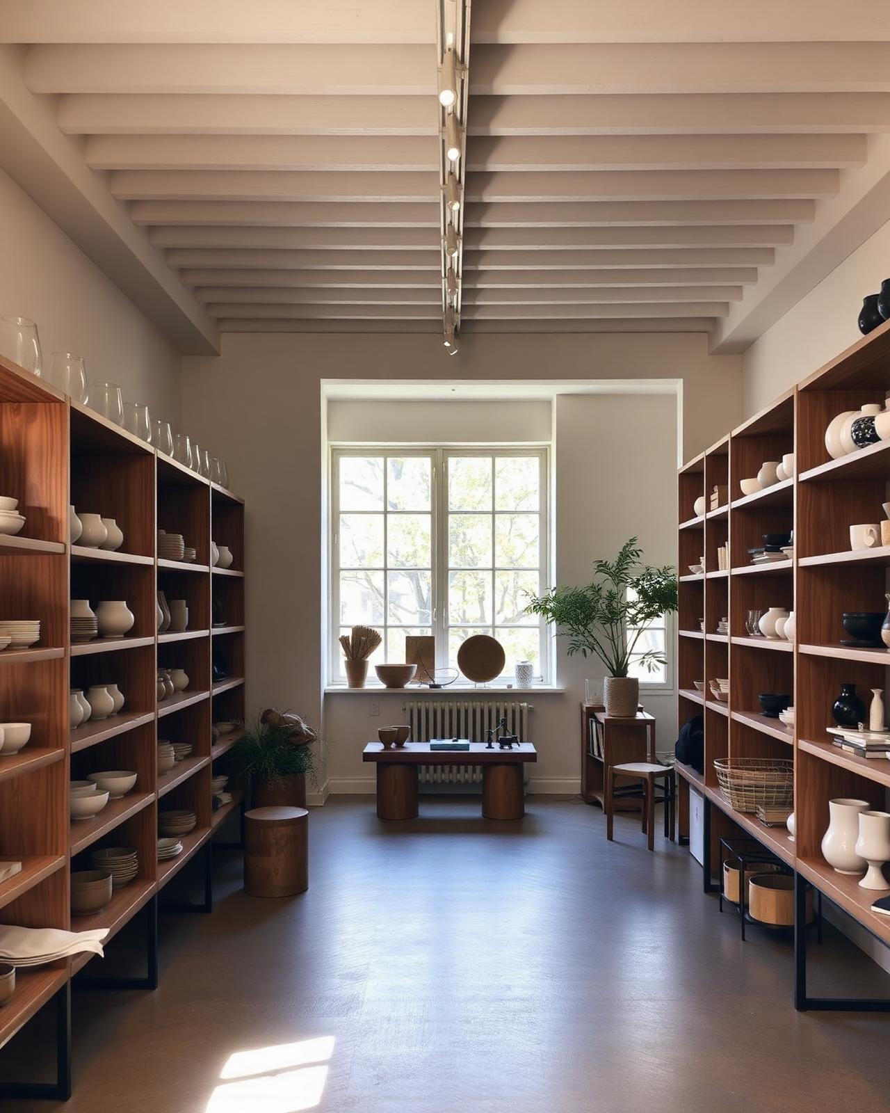 Intérieur du concept store